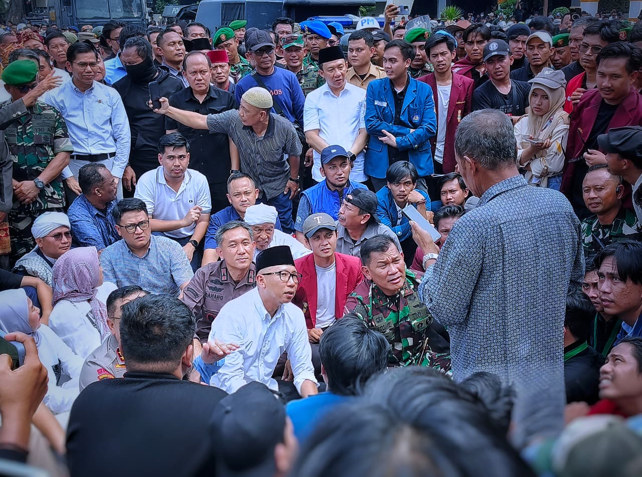 Lampung Kondusif, Ribuan Massa Aksi Mahasiswa Tunjukan Kedewasaan Demokrasi